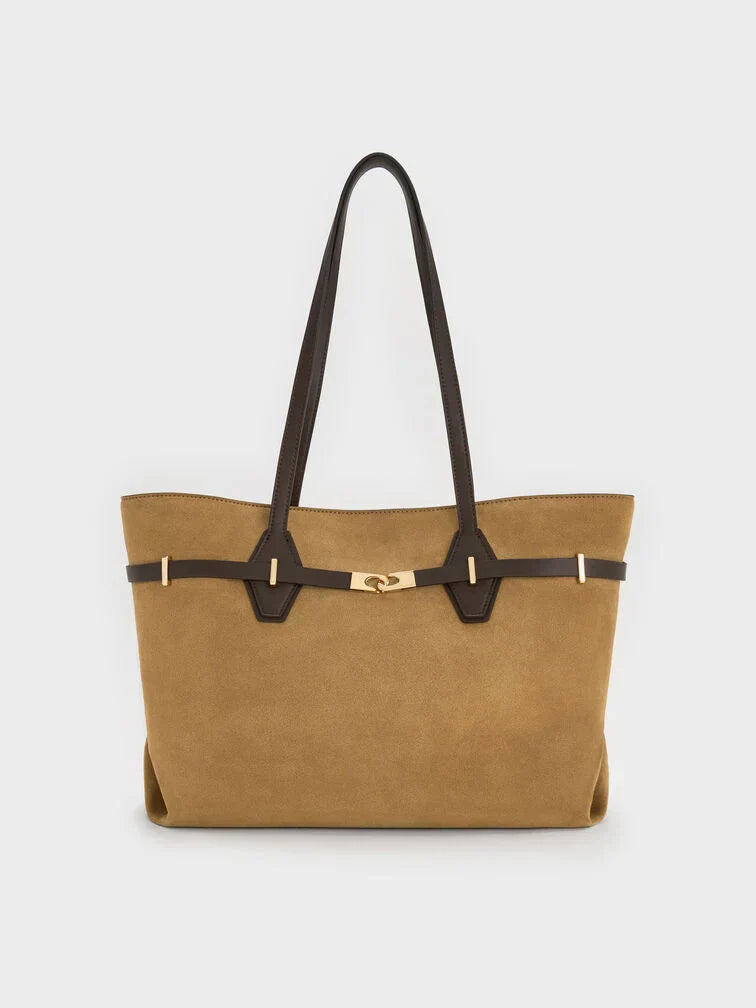 Lume | SUEDE SHAPE BAG